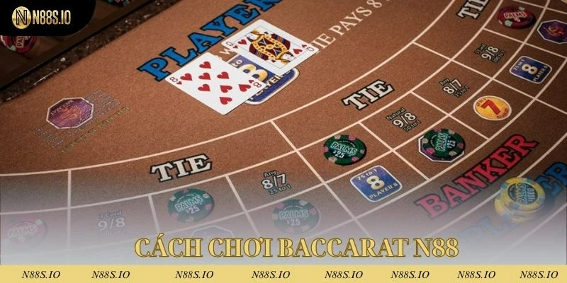 Cá cược Baccarat đơn giản tại nhà cái N88