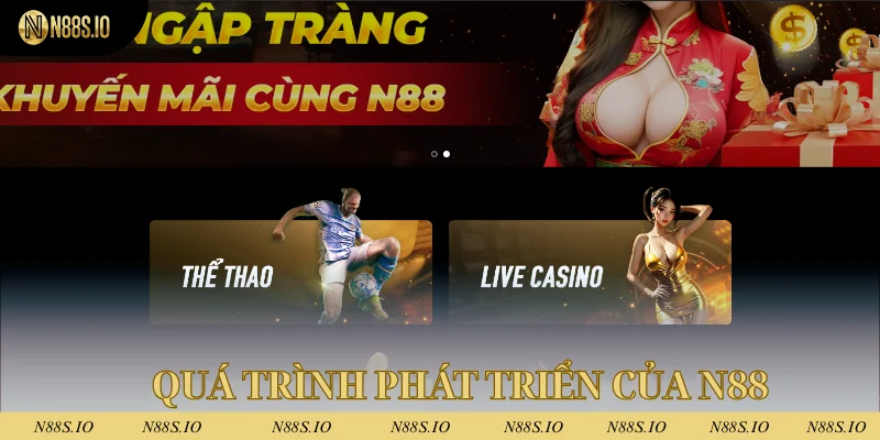 N88 2 Quá trình phát triển của nhà cái N88