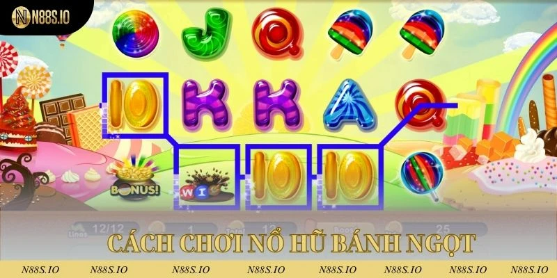 Bánh ngọt nổ hũ có cách chơi vô cùng đơn giản và hấp dẫn